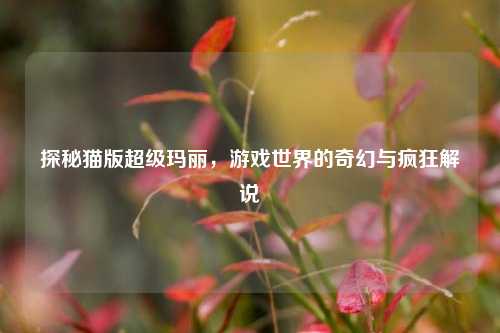 探秘猫版超级玛丽，游戏世界的奇幻与疯狂解说