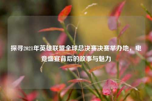 探寻2021年英雄联盟全球总决赛决赛举办地，电竞盛宴背后的故事与魅力