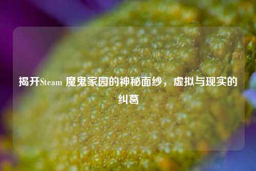 详细阅读:揭开Steam 魔鬼家园的神秘面纱,虚拟与现实的纠葛 揭开Steam 魔鬼家园的神秘面纱,虚拟与现实的纠葛