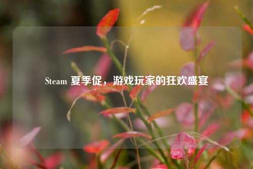 Steam 夏季促，游戏玩家的狂欢盛宴