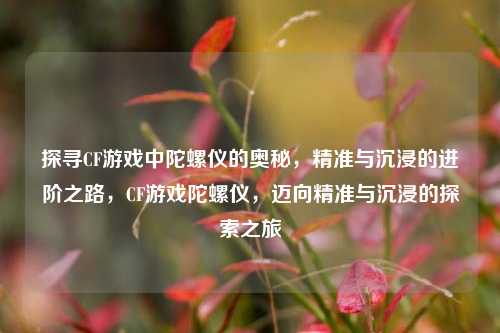 探寻CF游戏中陀螺仪的奥秘，精准与沉浸的进阶之路，CF游戏陀螺仪，迈向精准与沉浸的探索之旅