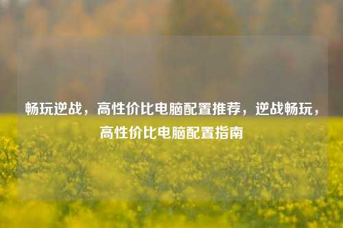 畅玩逆战，高性价比电脑配置推荐，逆战畅玩，高性价比电脑配置指南