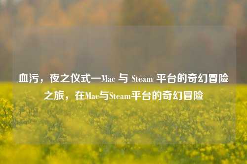 血污,夜之仪式—Mac 与 Steam 平台的奇幻冒险之旅,在Mac与Steam平台的奇幻冒险