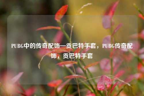 PUBG中的传奇配饰—贡巴特手套，PUBG传奇配饰，贡巴特手套