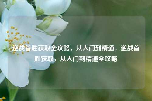 逆战首胜获取全攻略,从入门到精通,逆战首胜获取,从入门到精通全攻略