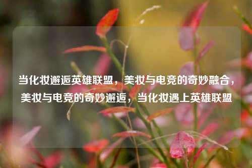 当化妆邂逅英雄联盟,美妆与电竞的奇妙融合,美妆与电竞的奇妙邂逅,当化妆遇上英雄联盟