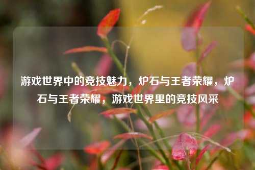 游戏世界中的竞技魅力，炉石与王者荣耀，炉石与王者荣耀，游戏世界里的竞技风采