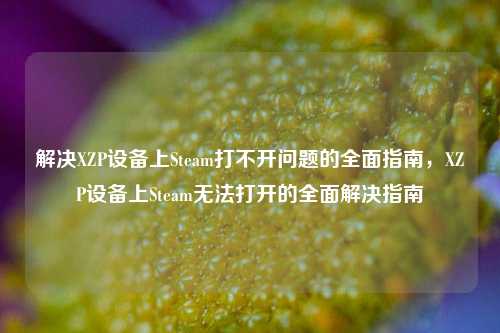 解决XZP设备上Steam打不开问题的全面指南，XZP设备上Steam无法打开的全面解决指南